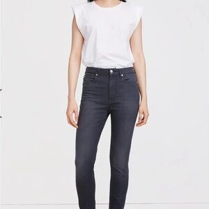 7 for all ManKind High Waist Ankle Skinny Jeans